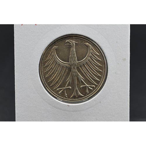 101 - Silver - Germany Federal Republic - 5 Deutsche Mark - 1951