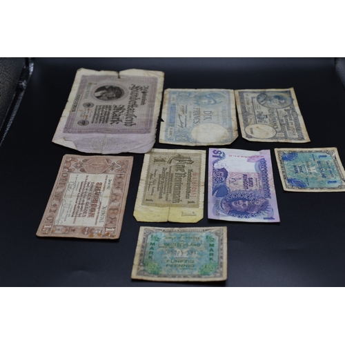 62 - Selection of Banknotes