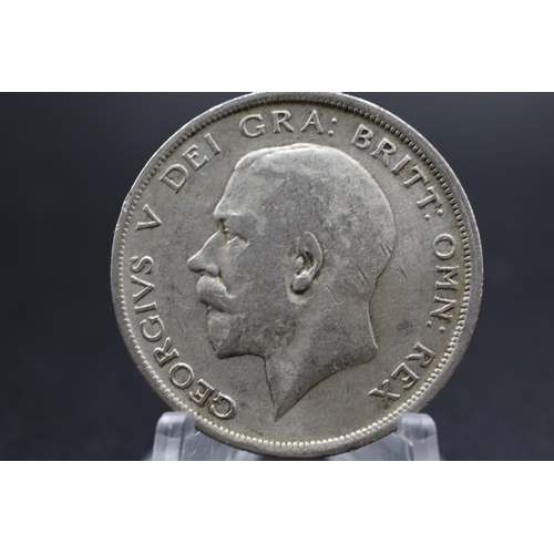 82 - George V Silver 1920 Half Crown