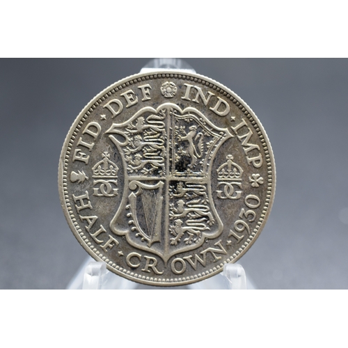 67 - Silver - George V - Half Crown - 1930