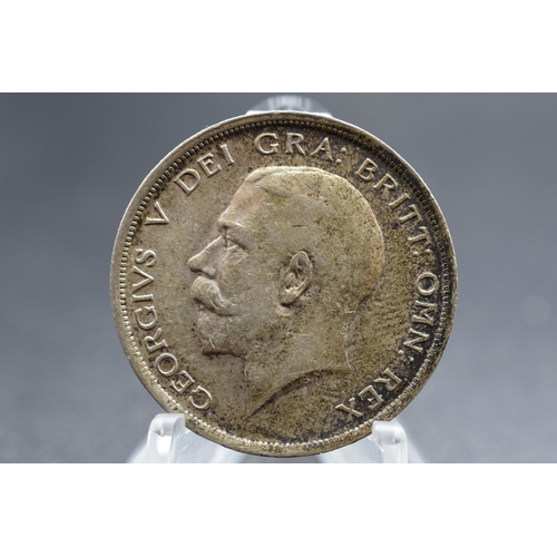 69 - Silver - George V - Half Crown - 1919