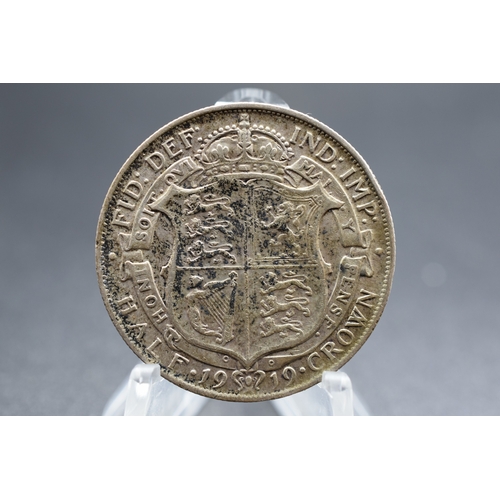 69 - Silver - George V - Half Crown - 1919