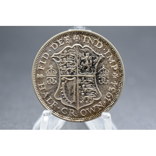 70 - Silver - George V - Half Crown - 1934