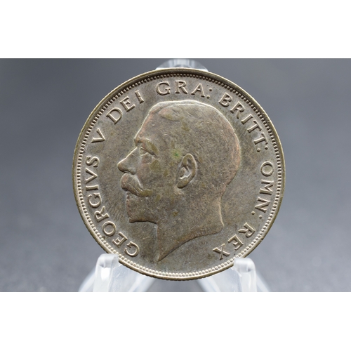 71 - Silver - George V - Half Crown - 1923