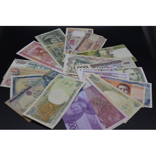 80 - Twenty Five Mixed Worldwide Bank Notes