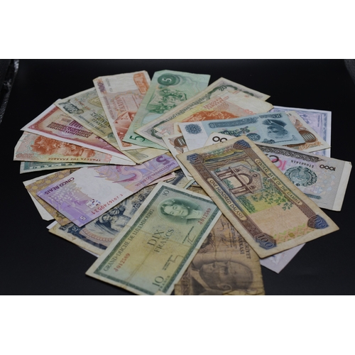 85 - Twenty Five Mixed Worldwide Bank Notes