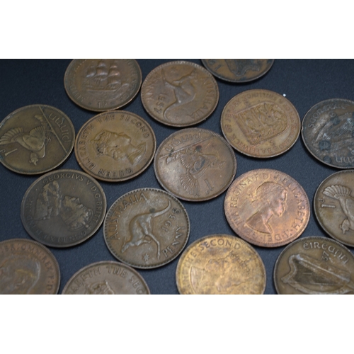 90 - Mixed Selection of Various Pennies