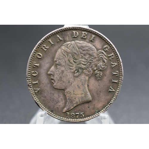 94 - Silver - Victoria - Half Crown - 1875