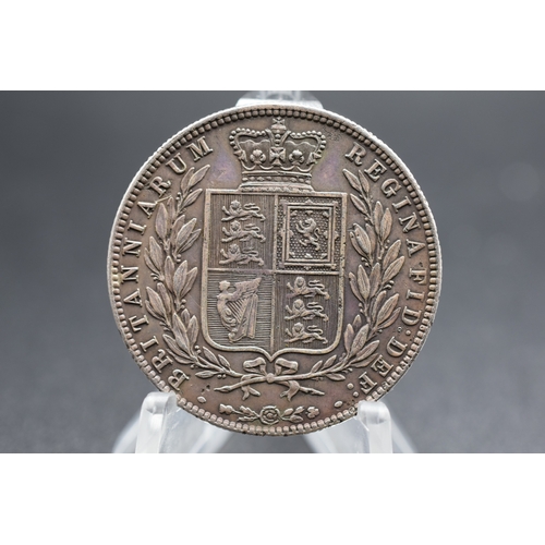 94 - Silver - Victoria - Half Crown - 1875