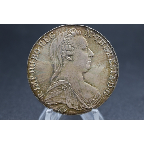 96 - Silver - Maria Theresia - Austria - 1 Thaler - 1780