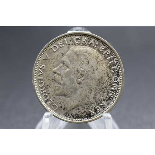 98 - Silver - George V - Half Crown - 1927