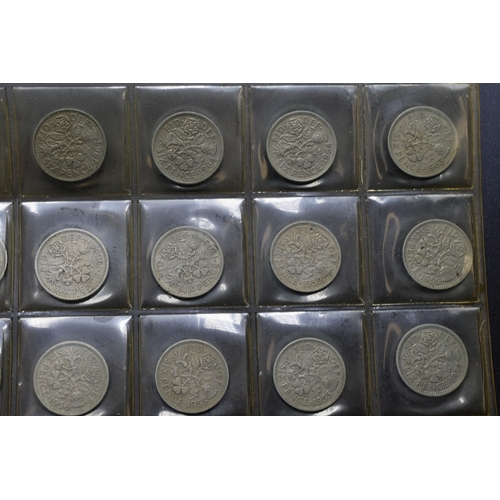 29 - Selection of Elizabeth II Six Pence Pieces