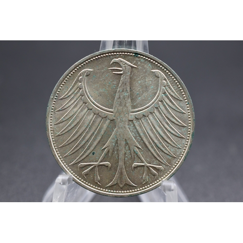 60 - Silver - 5 Deutsche Mark - Germany - 1971