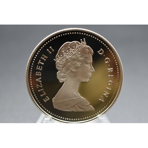 84 - Silver - 1 Dollar - Elizabeth II Centenary of Vancouver - Canada - 1986