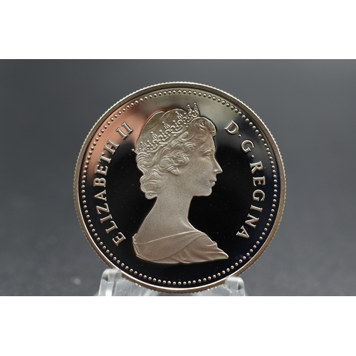 87 - Silver - 1 Dollar - Elizabeth II Toronto - Canada - 1984