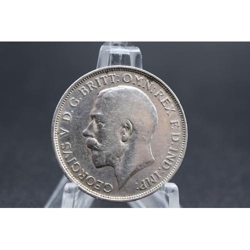 George V 1914 Silver Shilling