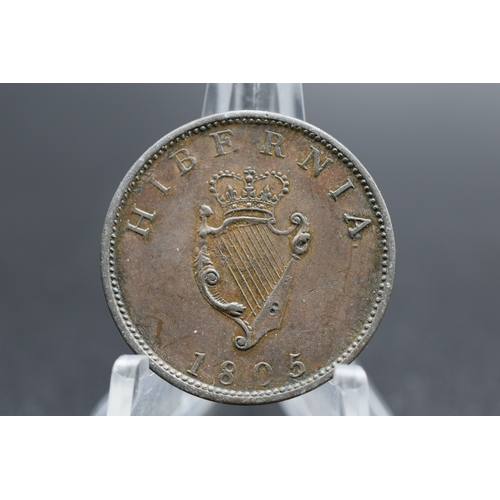 45 - Ireland - ½ Penny - George III - 1805