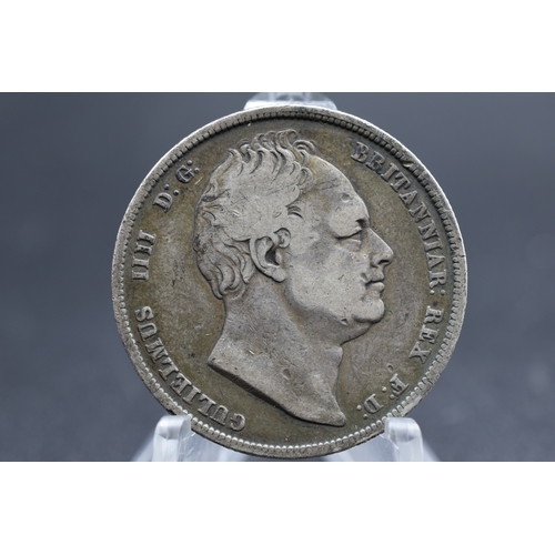 65 - Silver - William IV - Half Crown - 1834