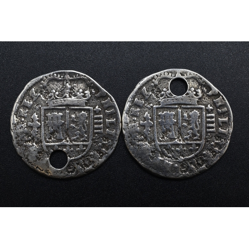 85 - Two Hammered Coins