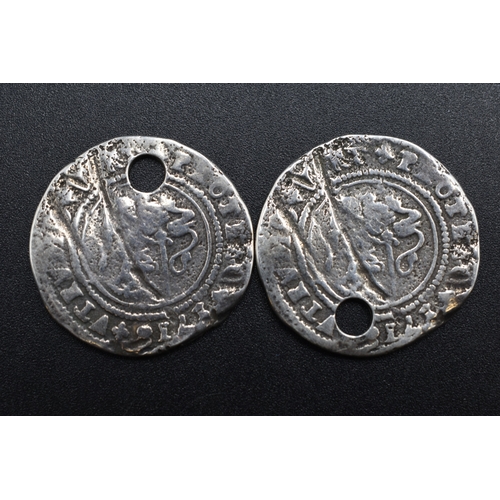 85 - Two Hammered Coins