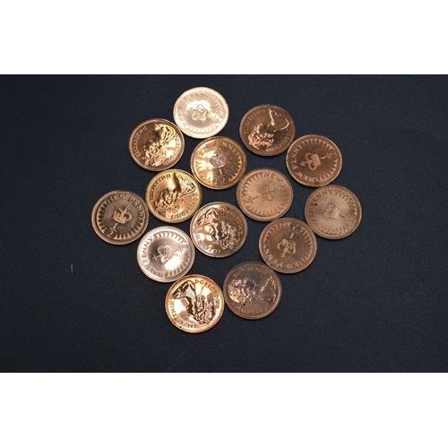 87 - Selection of Elizabeth II Half Pennies