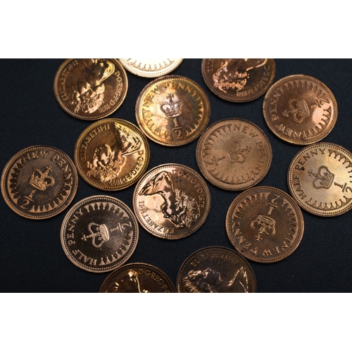 87 - Selection of Elizabeth II Half Pennies