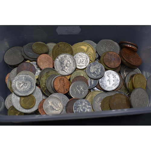 Selection of Foreign Coinage approx 739g