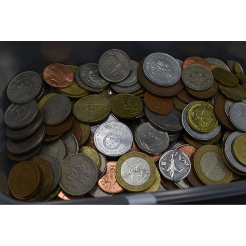 99 - Selection of Foreign Coinage approx 739g