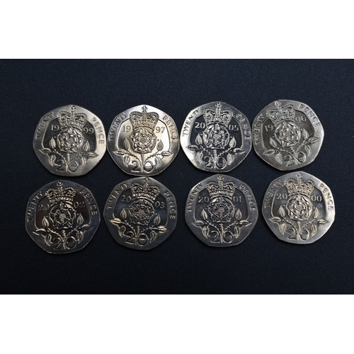 86 - Selection of Elizabeth II Twenty Pence Pieces