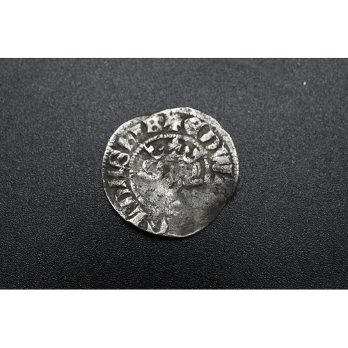 10 - Silver Hammered Coin (Unidentified)