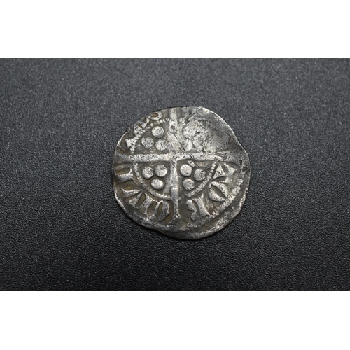 10 - Silver Hammered Coin (Unidentified)