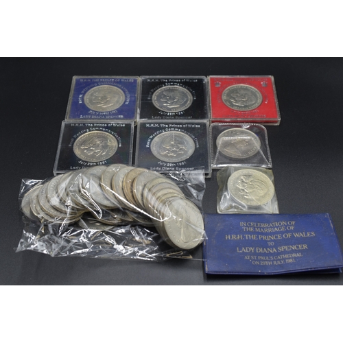 41 - Selection of Charles and Diana Coins