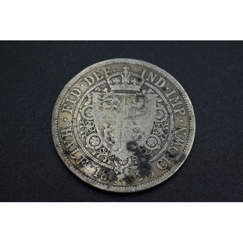 54 - Silver - Victoria - Half Crown - 1896