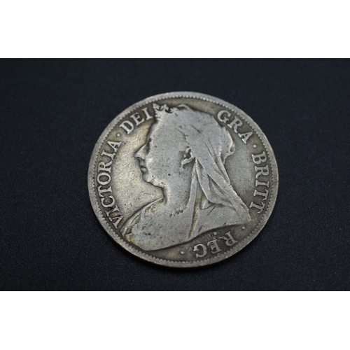 54 - Silver - Victoria - Half Crown - 1896