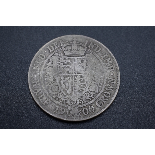 56 - Silver - Victoria - Half Crown - 1900