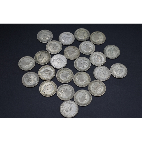 70 - Mixed Selection of Silver Six Pence Pieces