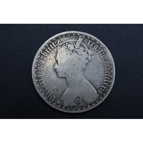 79 - Silver - Victoria - Gothic Florin