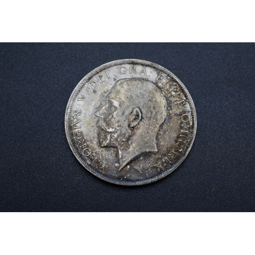 98 - Silver George V Half Crown - 1916