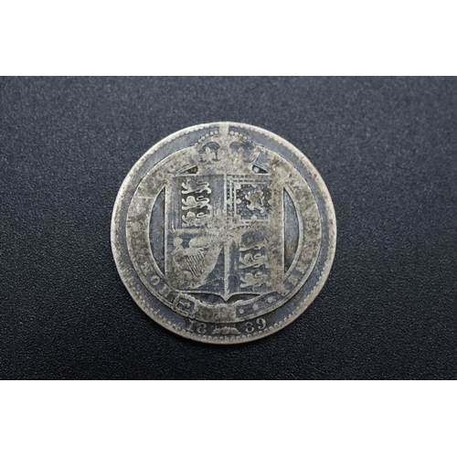 99 - Silver - Victoria - One Shilling - 1889