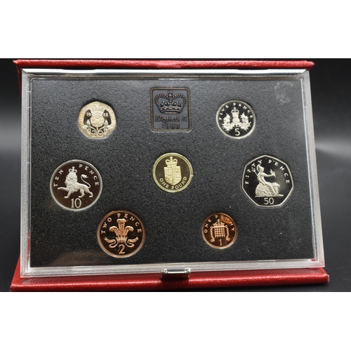 11 - Royal Mint 1988 De-Luxe Coin Set