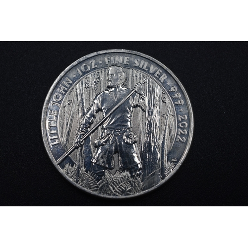 2 Pounds - Elizabeth II Little John; 1 oz Fine Silver