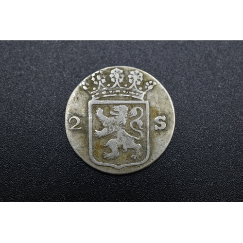 22 - Silver - 2 Stuivers - Holland - 1791