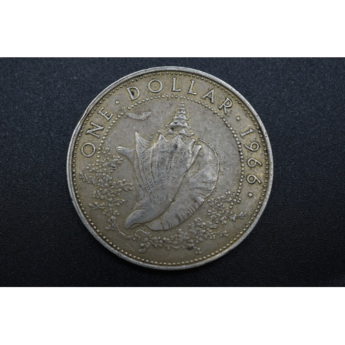 29 - Silver - 1 Dollar - Elizabeth II - 1966