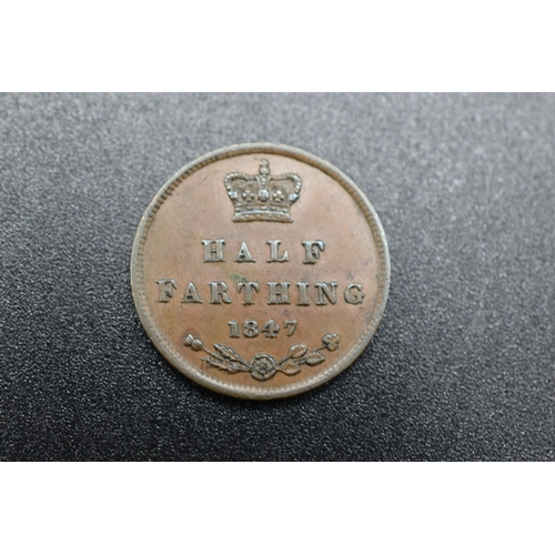 37 - ½ Farthing - Victoria - 1847