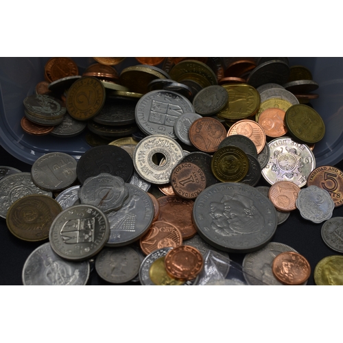 45 - Mixed Selection of World Wide Coinage Aprox 700g