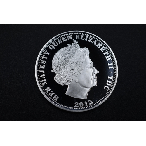 47 - 1 Crown - Elizabeth II Sharks Of The Atlantic Ocean, Whale Shark - Silver - 2015