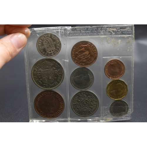 9 - Elizabeth II 1953 Coin Set