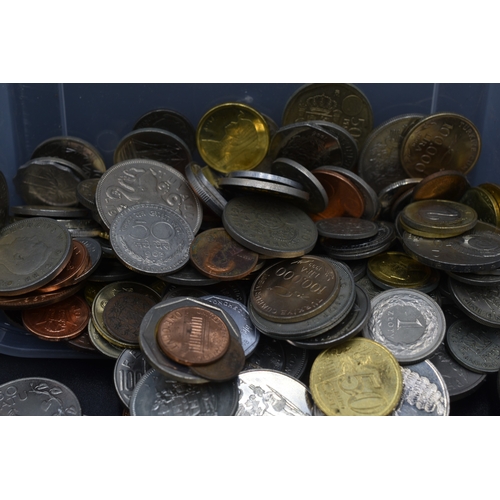 91 - Mixed Selection of Worldwide Coinage Approx 1000g