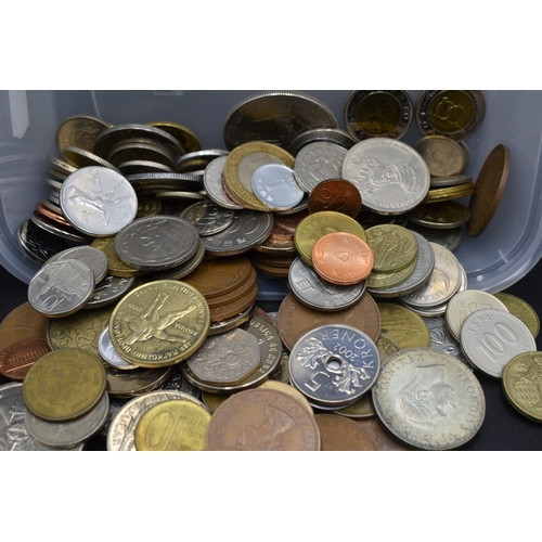 93 - Mixed Selection of Worldwide Coinage Approx 1000g