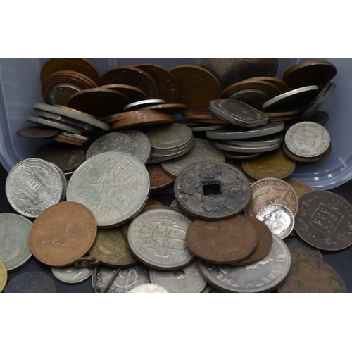 97 - Mixed Selection of Worldwide Coinage Approx 1000g